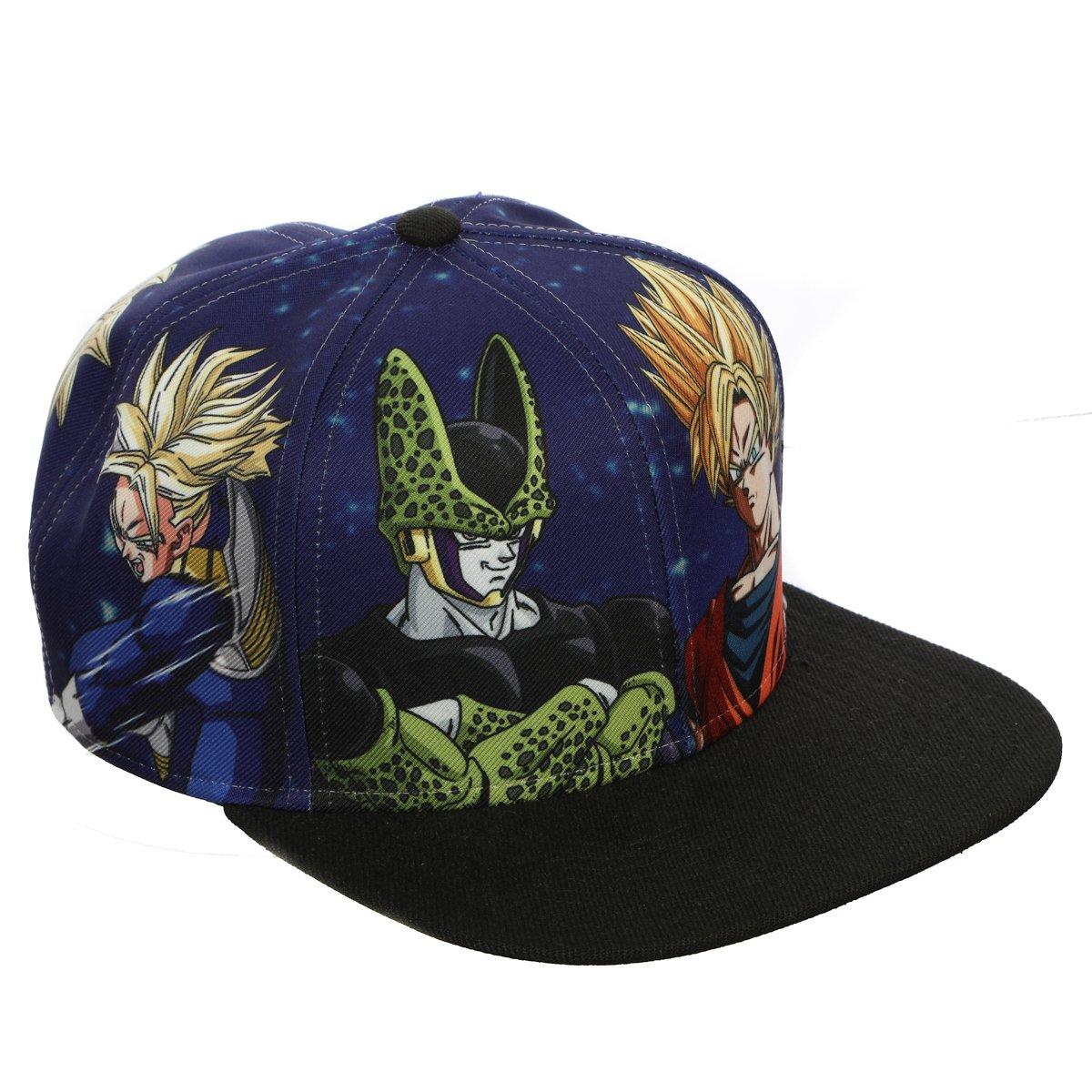 Dragon Ball Z Cell Saga Character Snapback Hat
