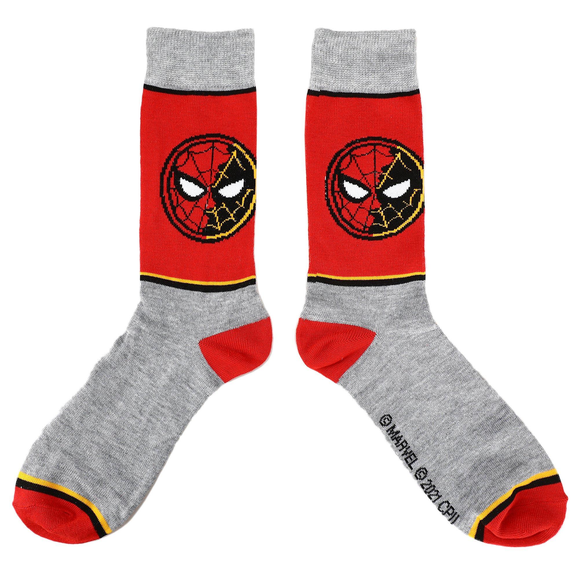 list item 2 of 6 Spider-Man No Way Home Crew Socks 5 Pack