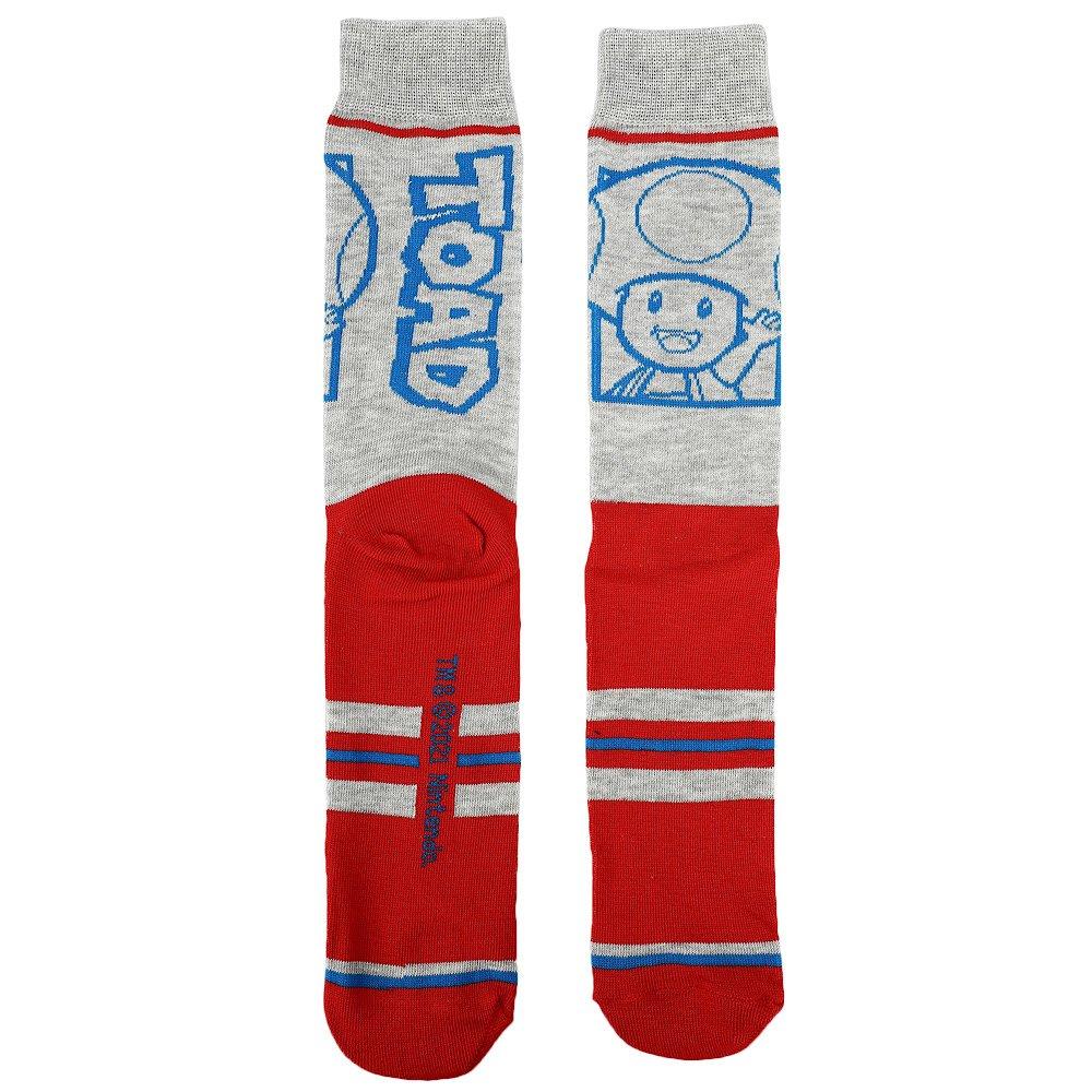 Super Mario Bros. Split Character Crew Socks 5 Pack