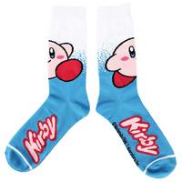 list item 2 of 7 Kirby Character Two-Tone Crew Socks 5 Pack