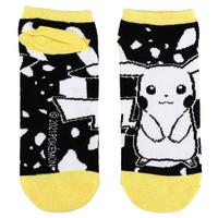 list item 2 of 7 Pokemon Black and White Character Mix and Match Ankle Socks 5 Pack