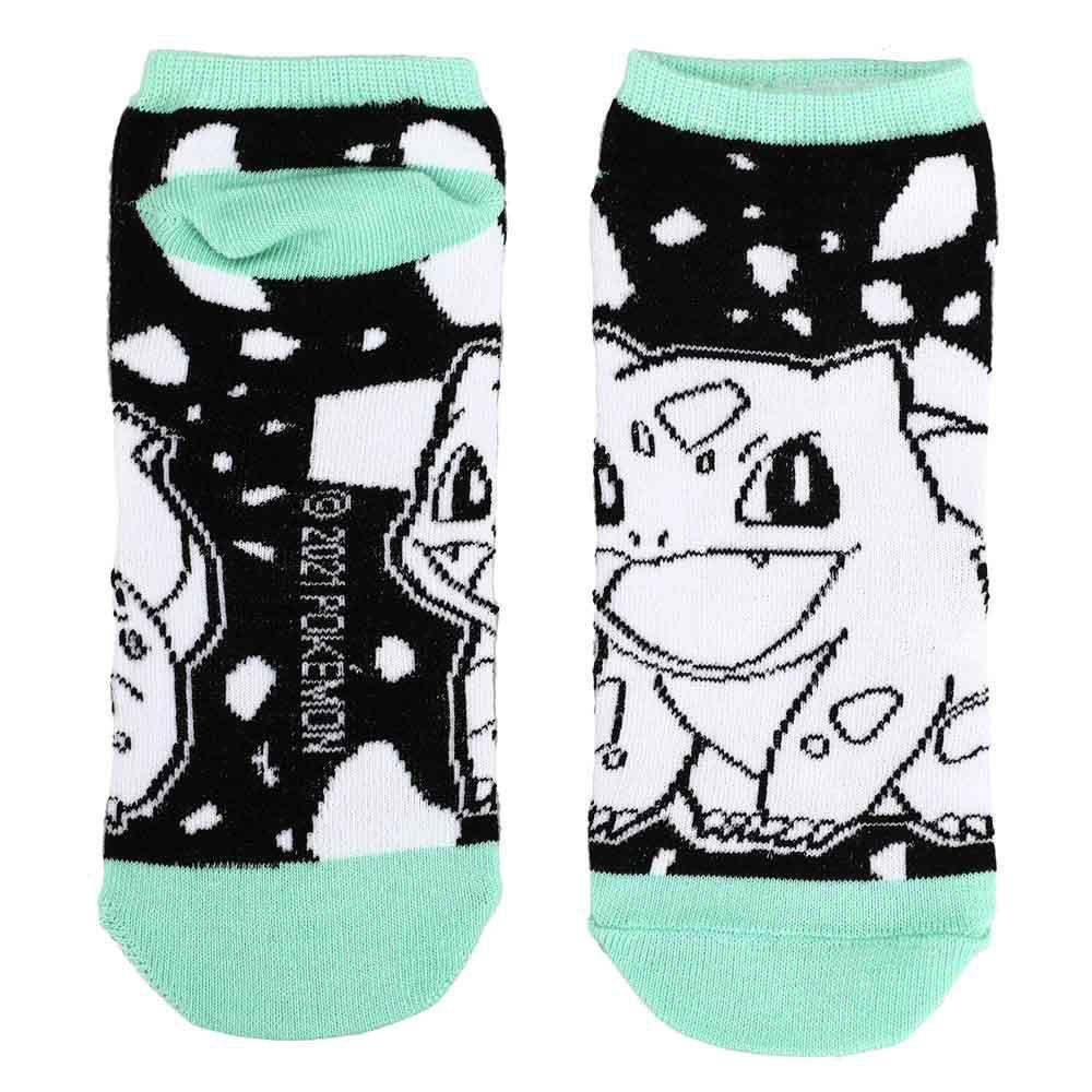 Pokemon Black and White Character Mix and Match Ankle Socks 5 Pack