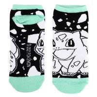 list item 5 of 7 Pokemon Black and White Character Mix and Match Ankle Socks 5 Pack