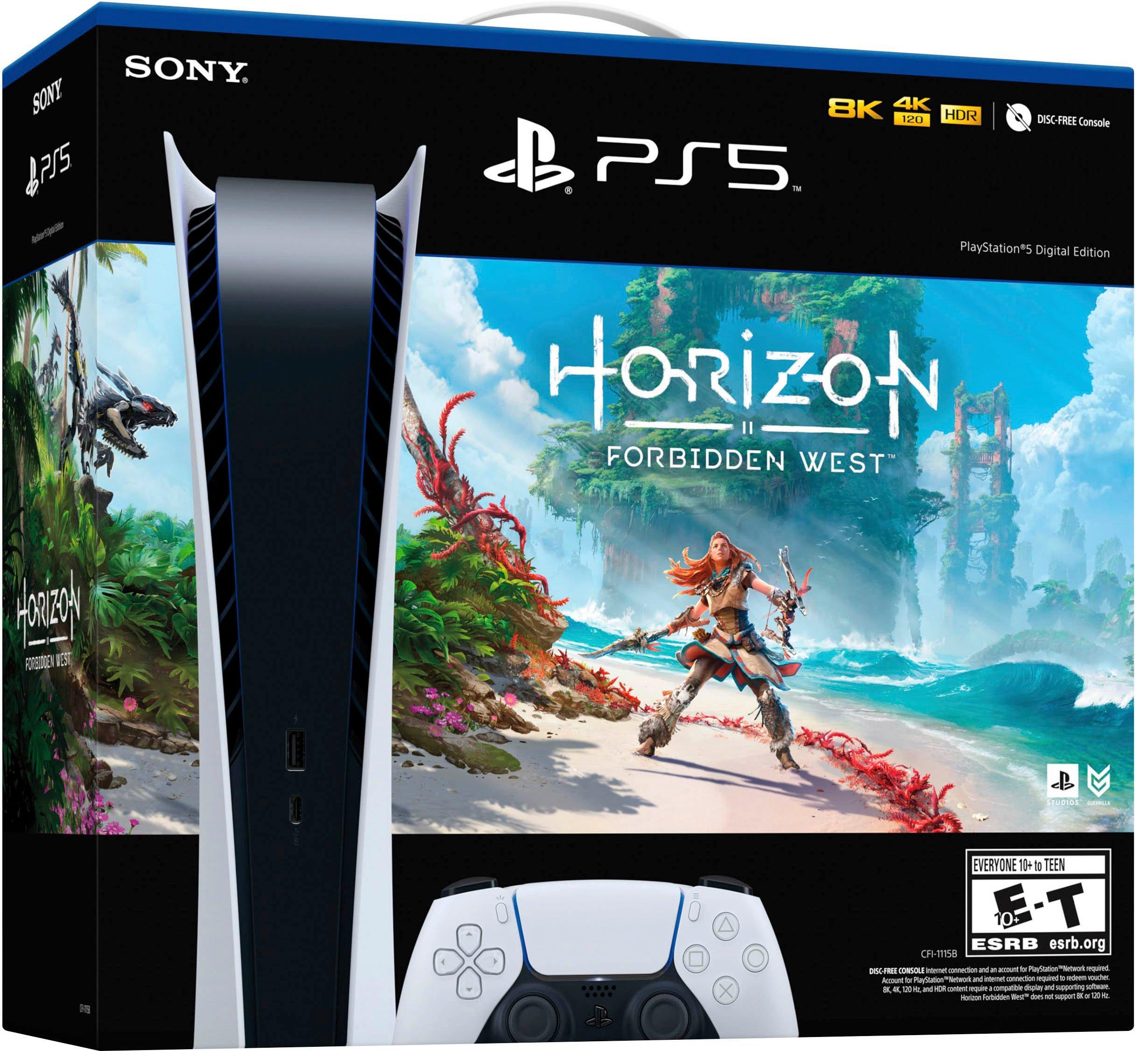 PlayStation 5 Horizon Forbidden West Digital Console Bundle | GameStop