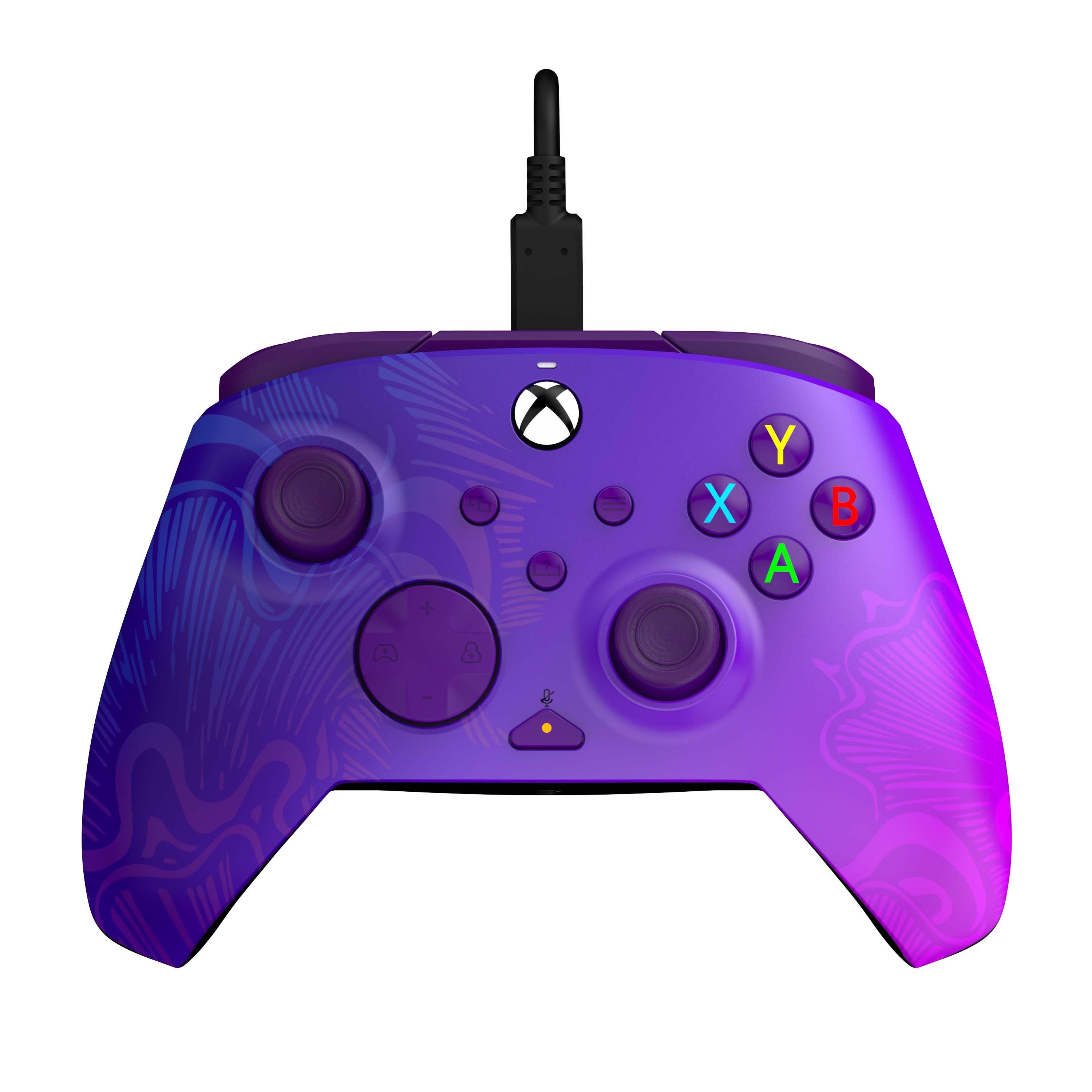 PDP Gaming Rematch Wired Controller for Xbox Series X/S Purple Fade