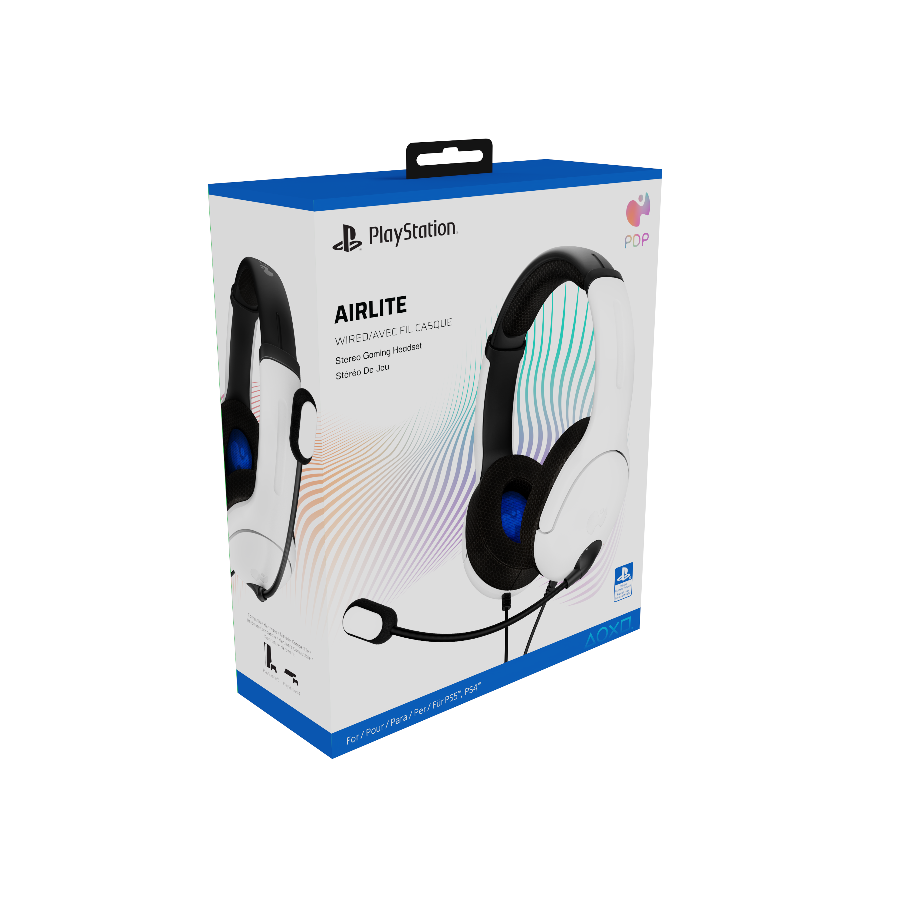 PDP AIRLITE Wired Headset with Noise Cancelling Microphone