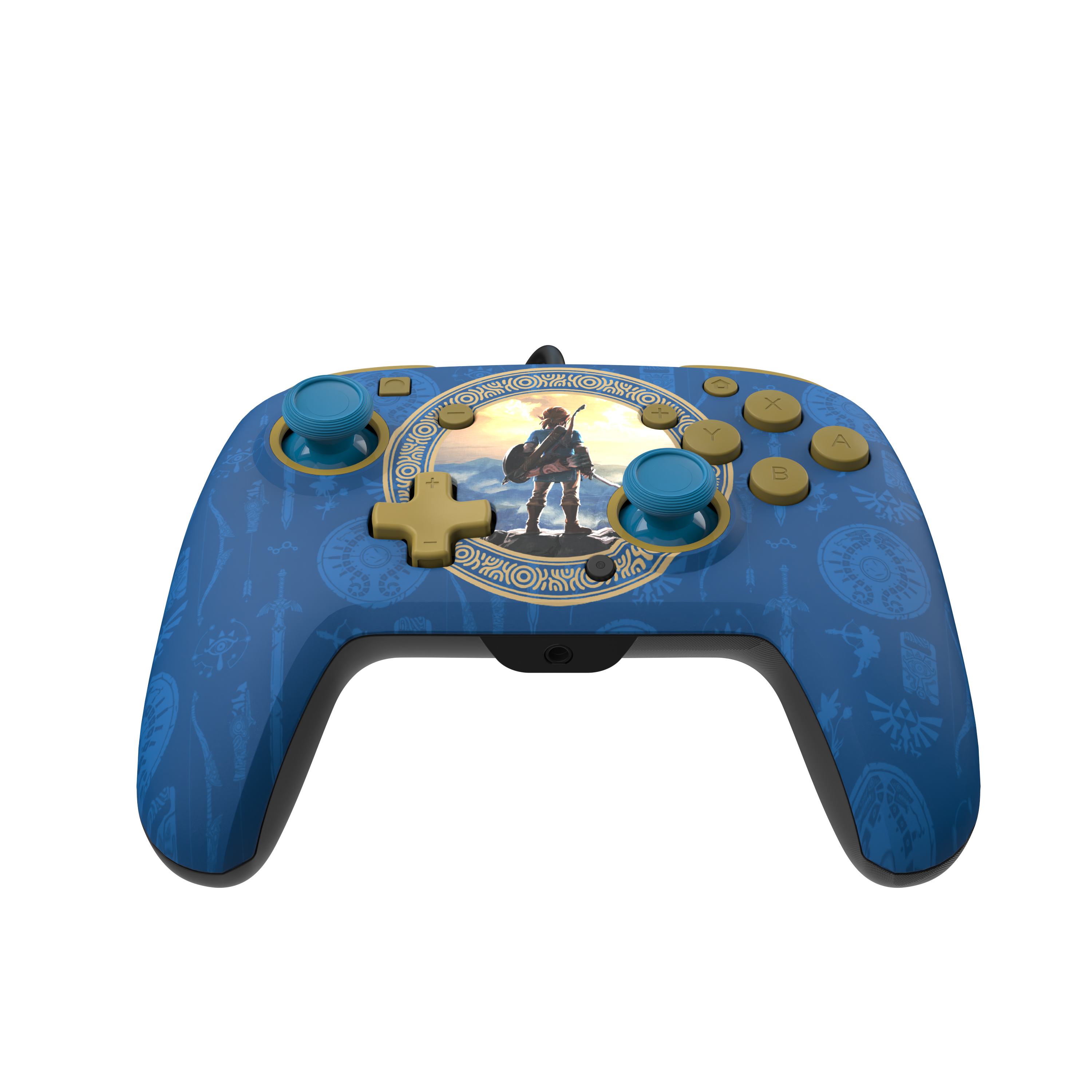 PDP REMATCH Wired Controller for Nintendo Switch - Hyrule Blue 