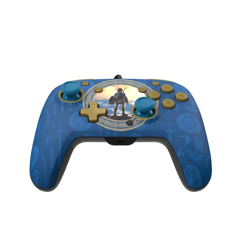 PDP REMATCH Wired Controller for Nintendo Switch - Hyrule Blue | GameStop