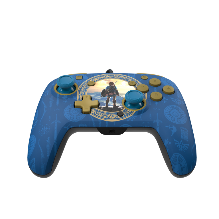 PDP REMATCH Wired Controller for Nintendo Switch Hyrule Blue