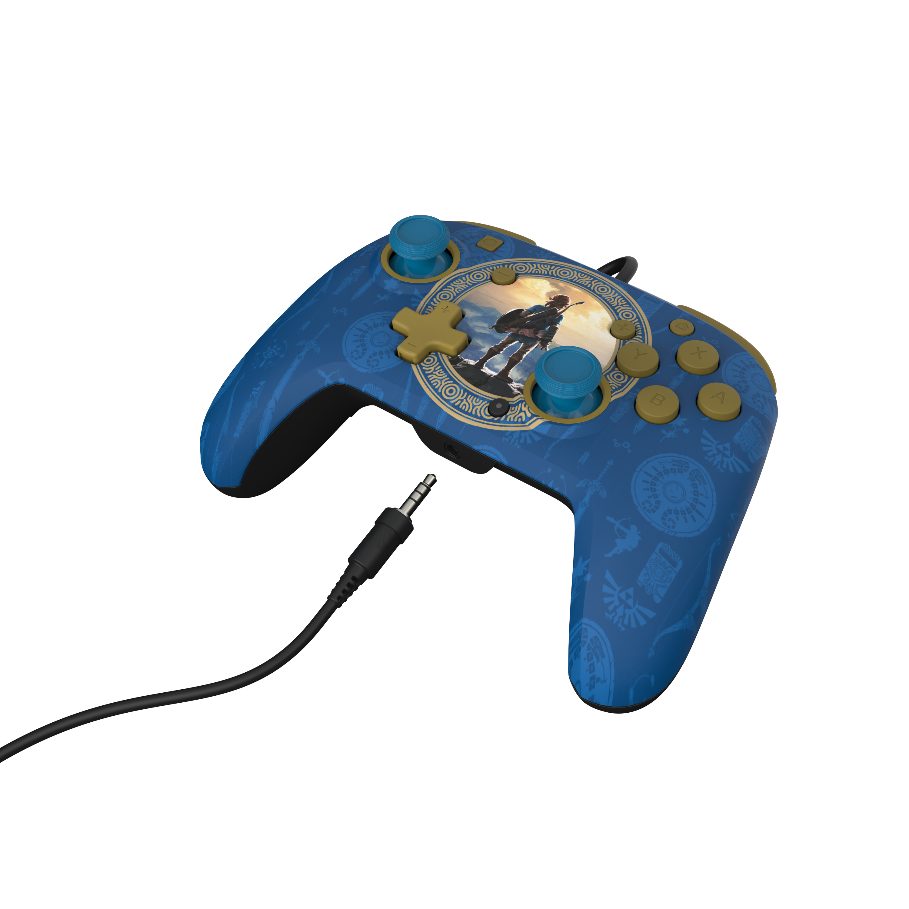GameStop PDP Hyrule for Blue - Nintendo REMATCH Wired | Switch Controller