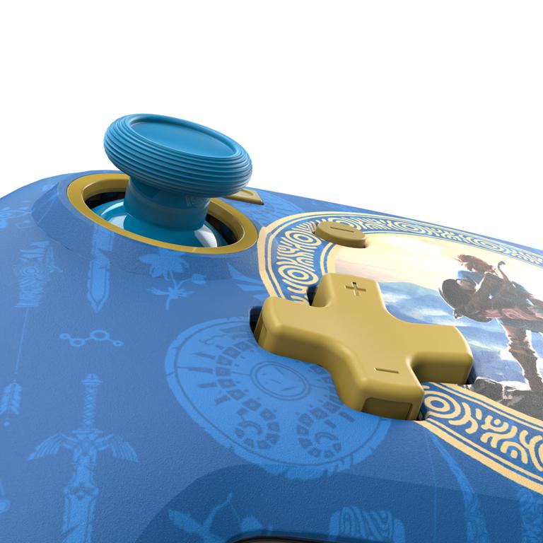 REMATCH PDP Controller Hyrule - Nintendo | Switch for Wired GameStop Blue