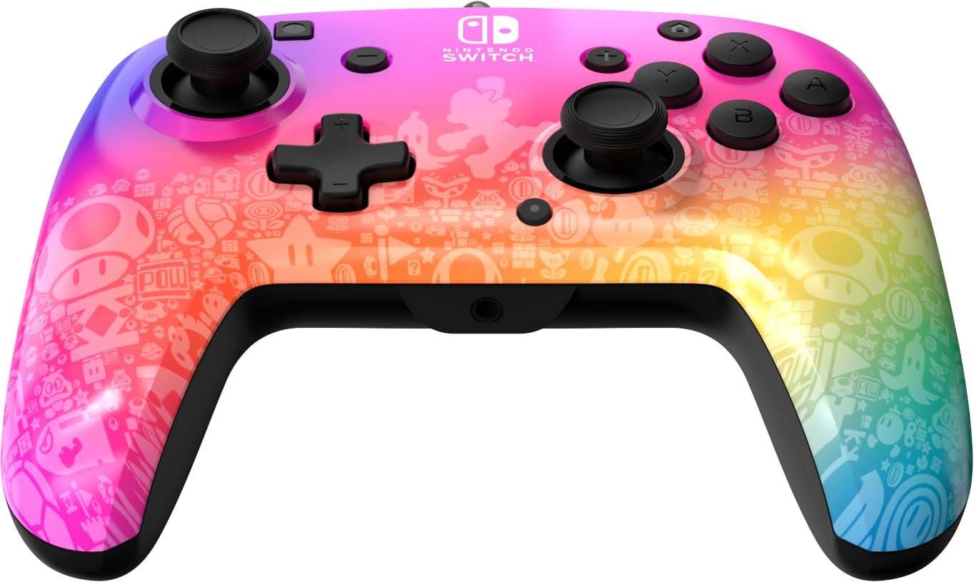 PDP REMATCH Wired Controller for Nintendo Switch - Star Spectrum 