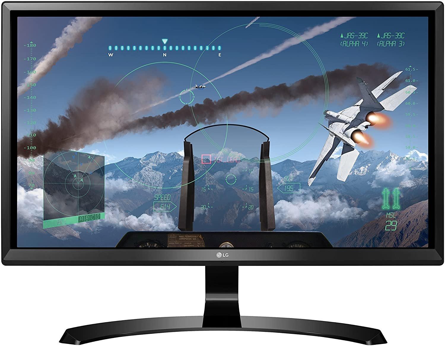LG 24in 3840x2160 60Hz 5ms IPS LED FreeSync Gaming Monitor 24UD58 