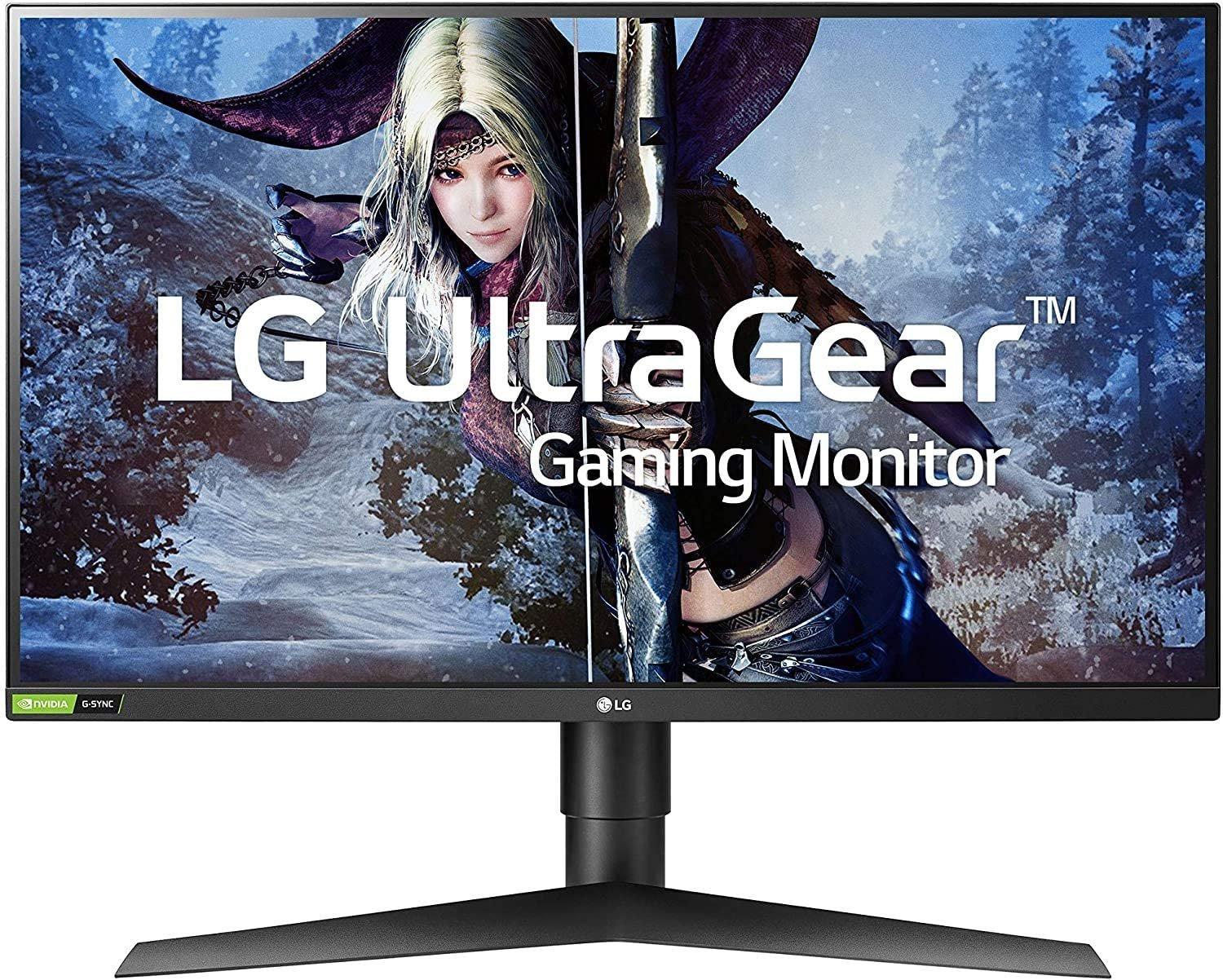 LG UltraGear 27in 2560x1440 144Hz 1ms Nano IPS Gaming Monitor