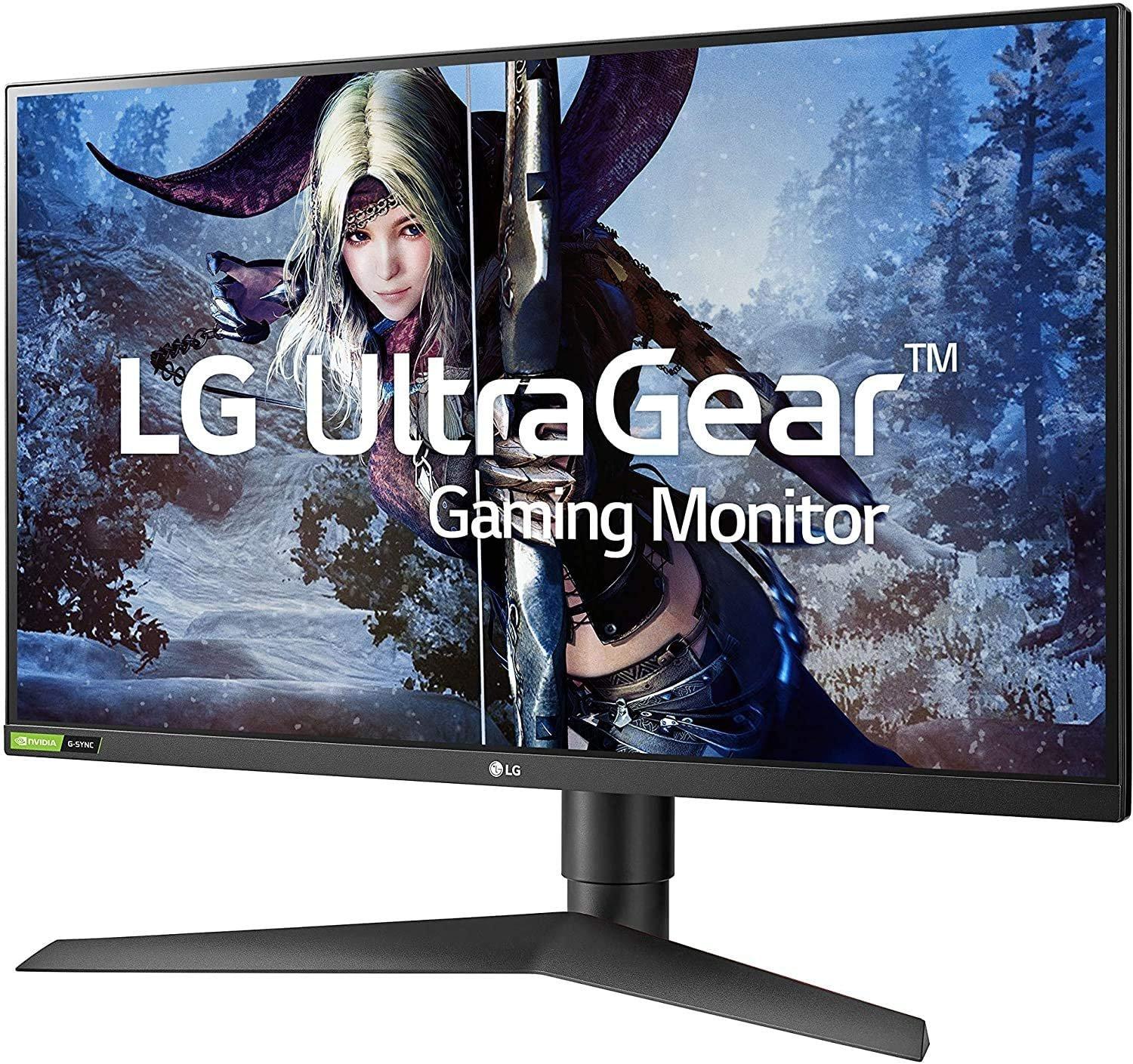 list item 2 of 8 LG UltraGear 27in 2560x1440 144Hz 1ms Nano IPS Gaming Monitor 27GL850-B