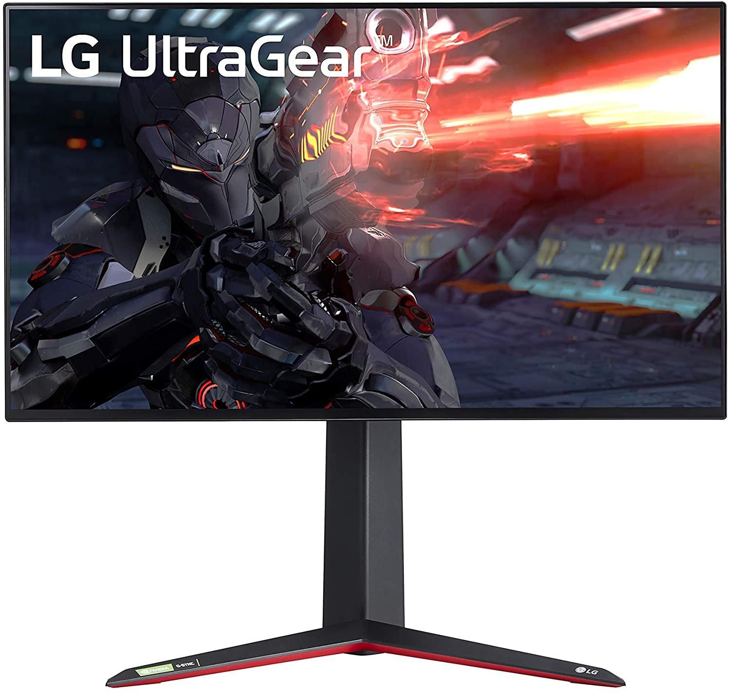 LG UltraGear 27in 3840x2160 144Hz 1ms Nano IPS Gaming Monitor 27GN950-B