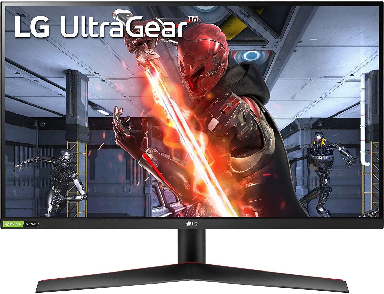list item 1 of 6 LG UltraGear 27-in WQHD Gaming LCD Monitor 27GN800-B