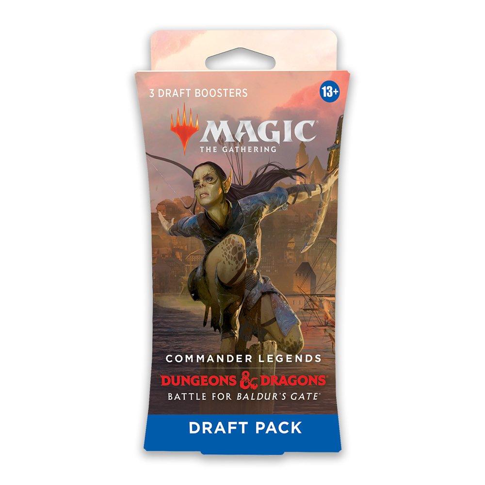 list item 1 of 1 Magic: The Gathering Commander Legends: Battle for Baldur's Gate Draft Booster 3 Pack