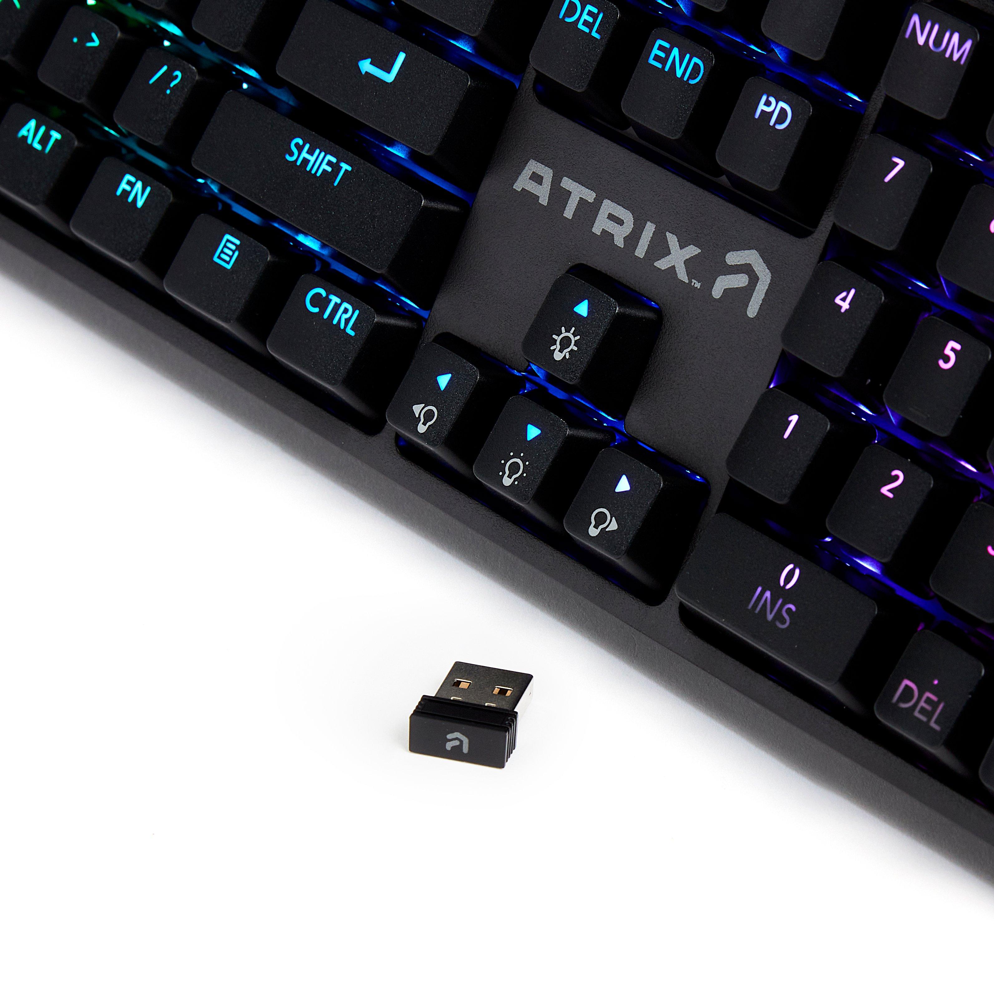 Atrix 60 Percent Wired Brown Switch Mechanical Keyboard with RGB GameStop  Exclusive