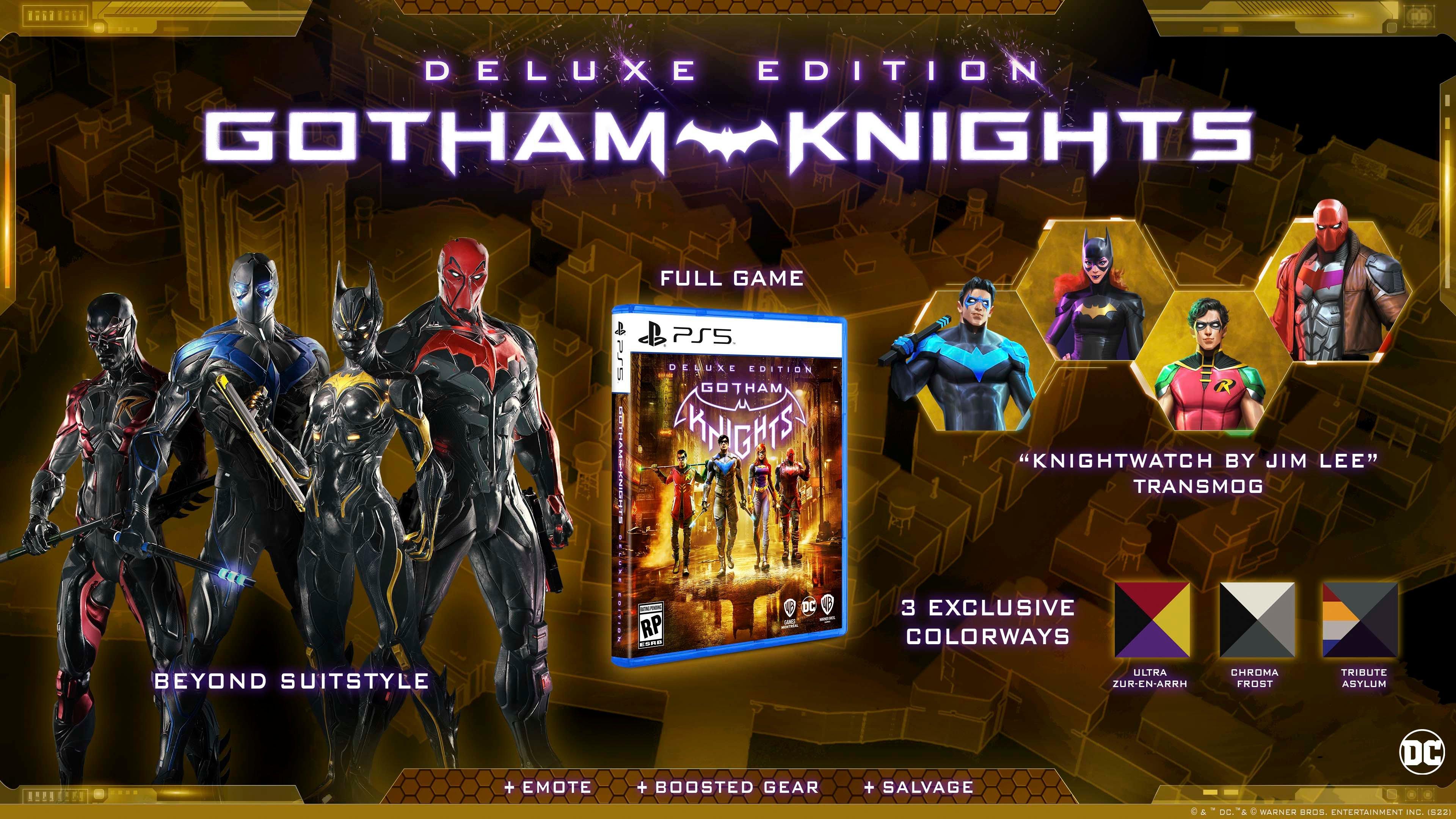 list item 2 of 8 Gotham Knights Deluxe Edition - PlayStation 5