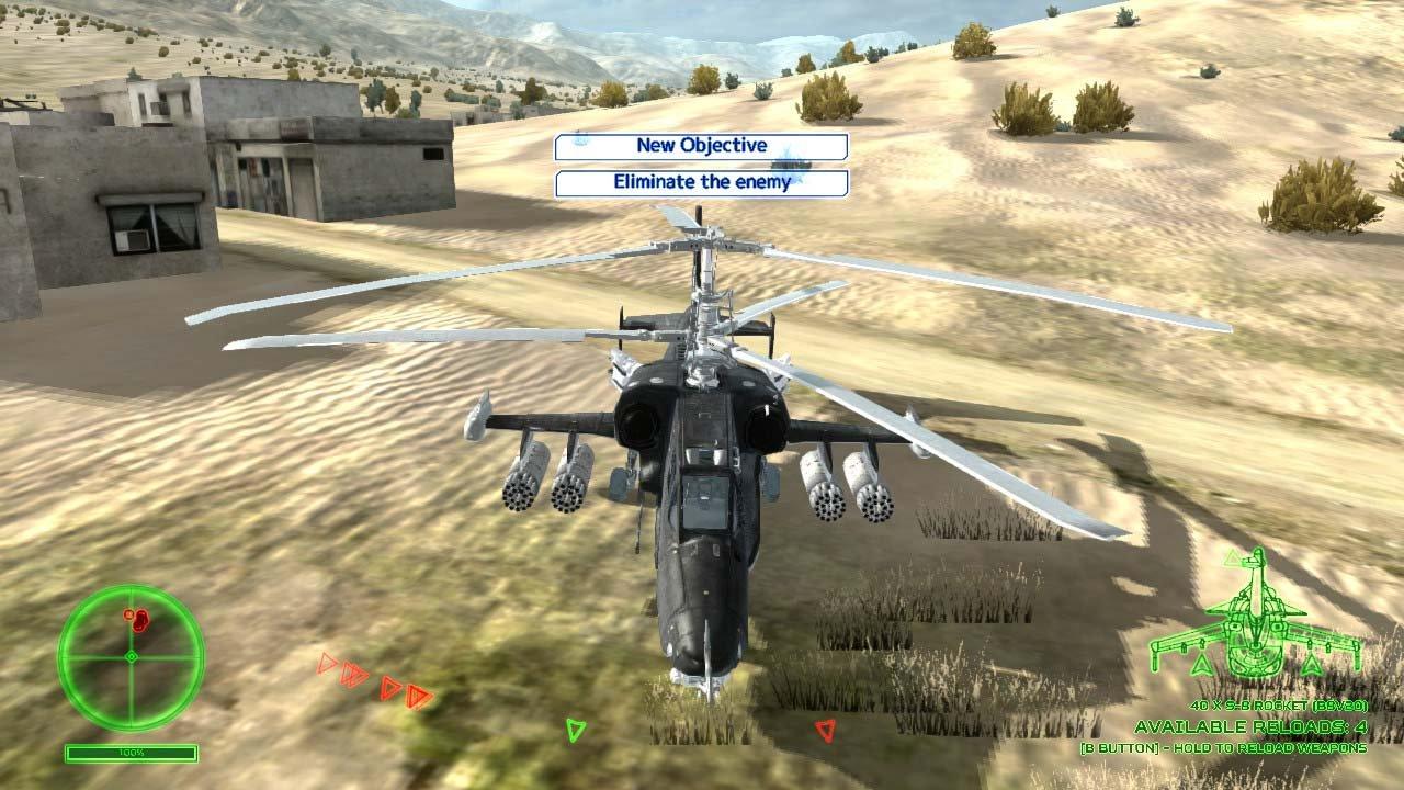 Air Missions Hind (Playstation 4 PS4) Action Combat Flight Simulator 