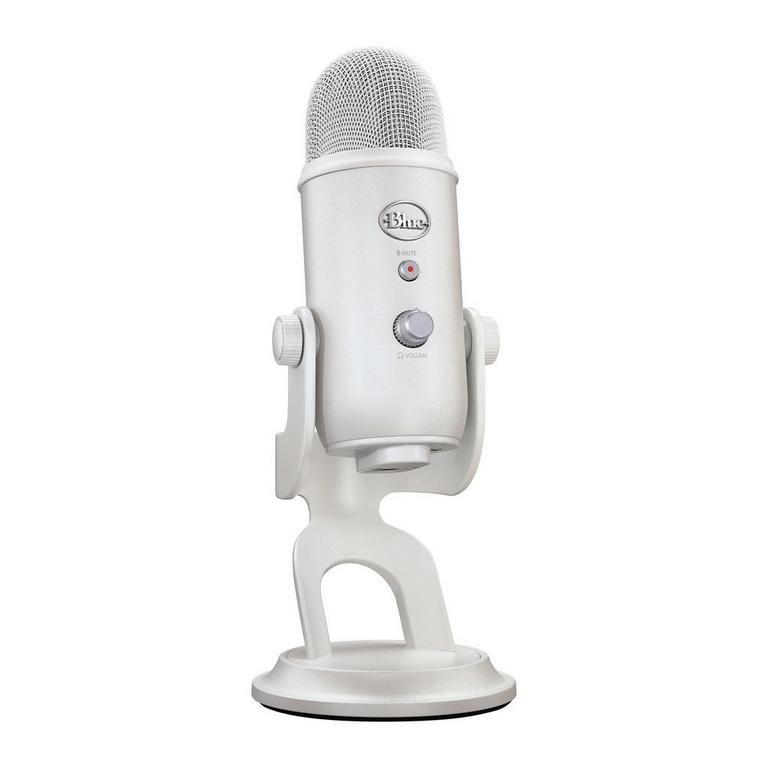 Blue Microphone Yeti Aurora Collection USB Microphone White Mist