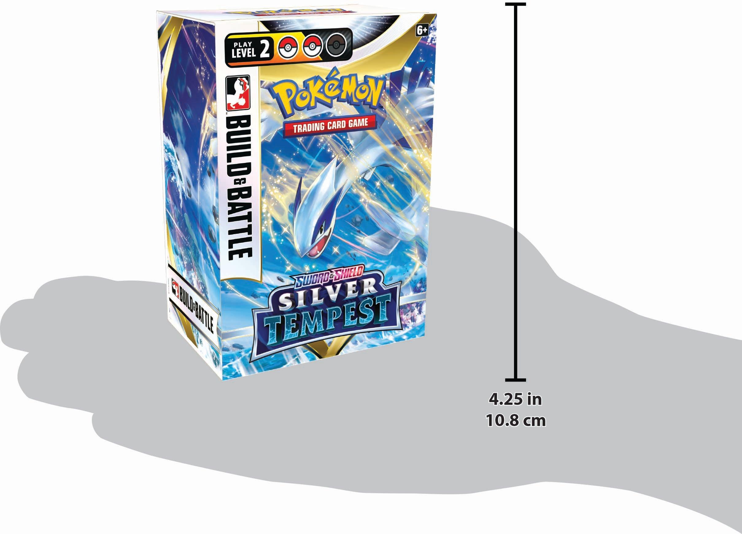 list item 3 of 3 Pokemon Trading Card Game: Sword and Shield Silver Tempest Build and Battle Box
