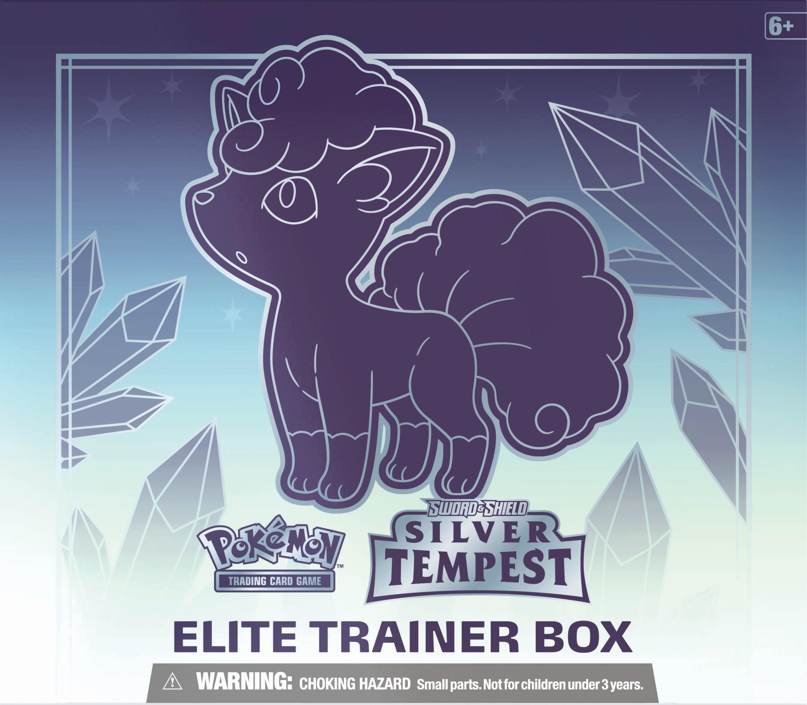 list item 5 of 8 Pokemon Trading Card Game: Sword and Shield Silver Tempest Elite Trainer Box