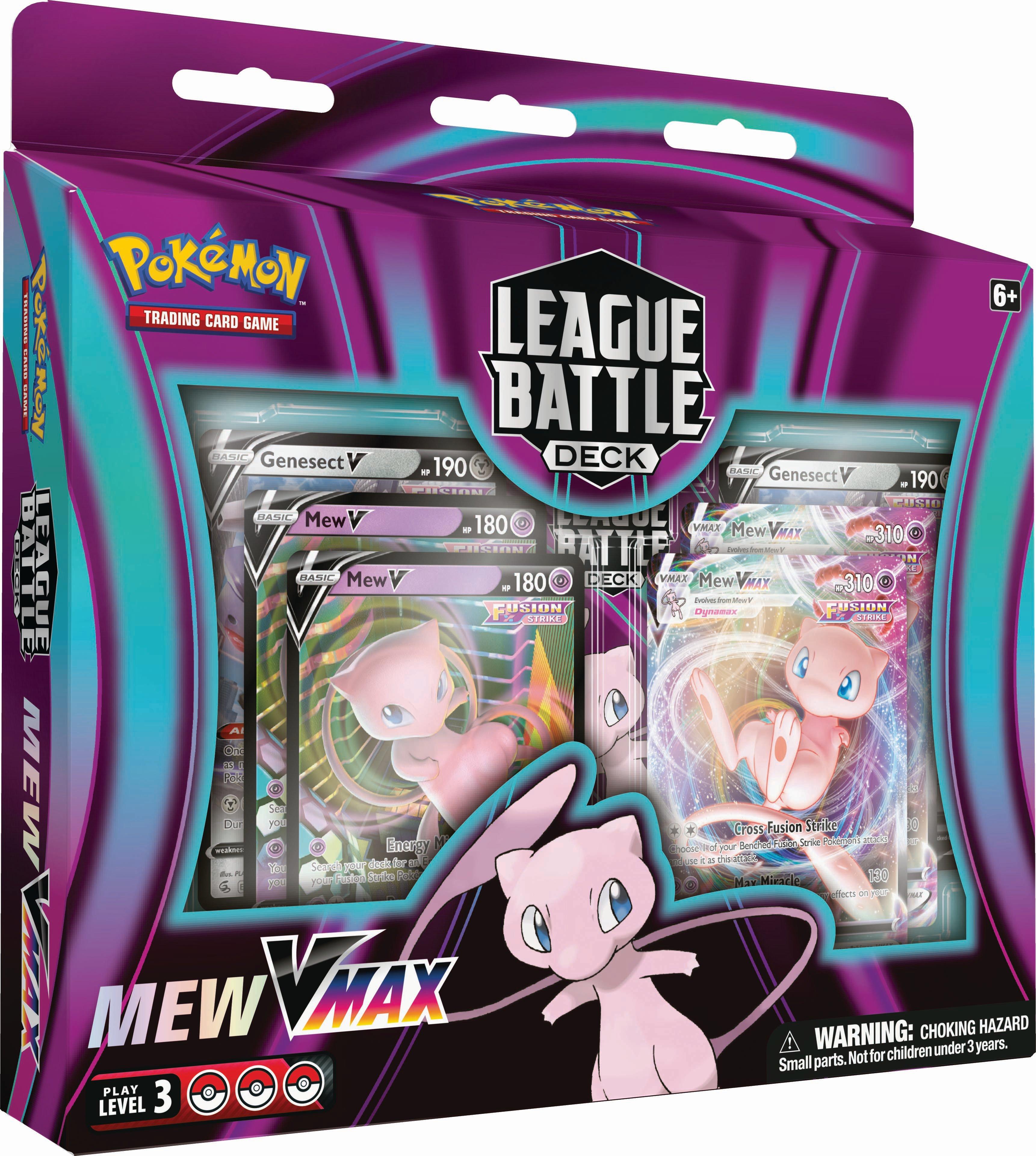 Pokemon Trading Card Game Mew VMAX League Battle Deck