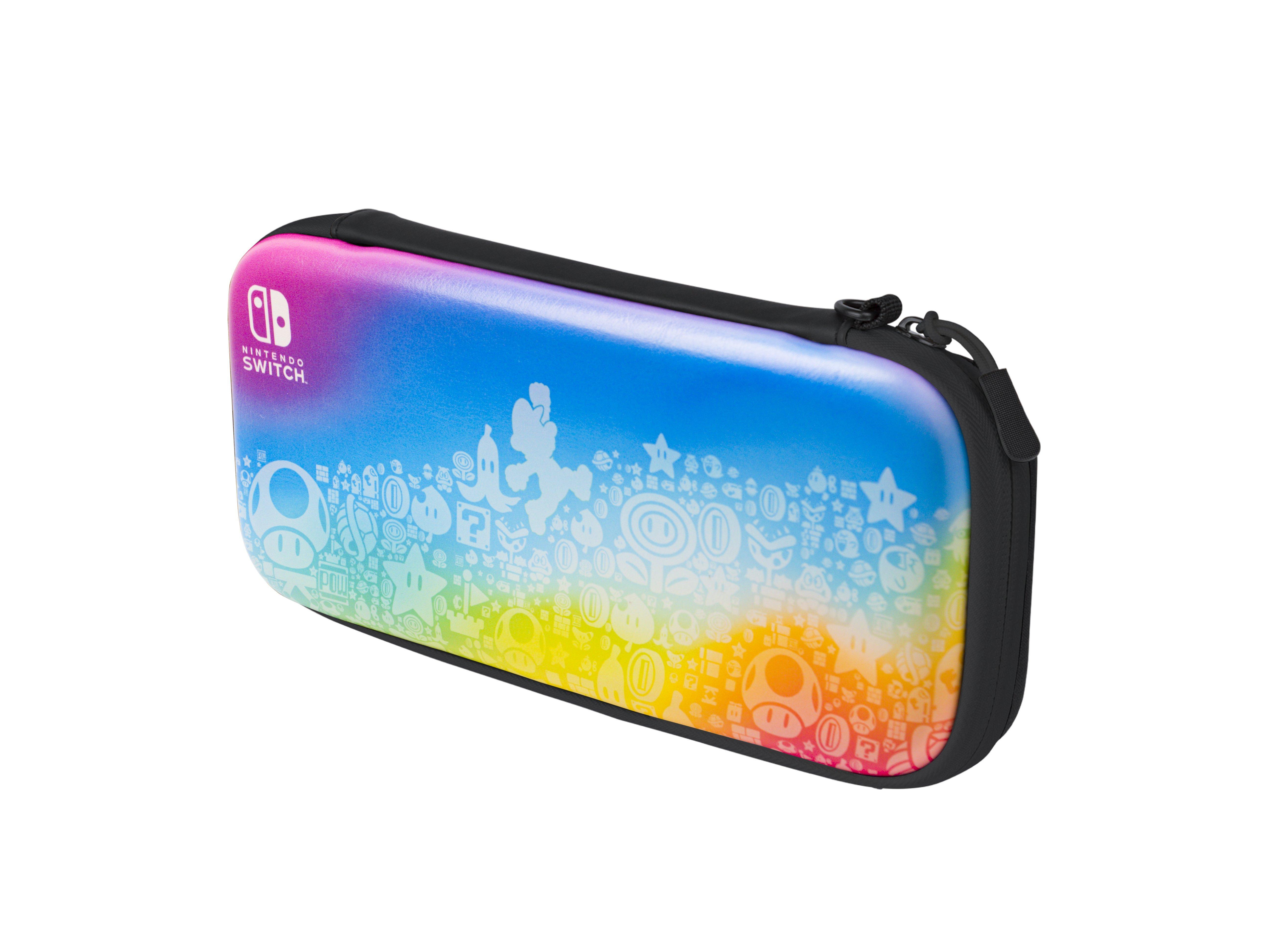 PDP Deluxe Slim Travel Case with Strap for Nintendo Switch Star Spectrum