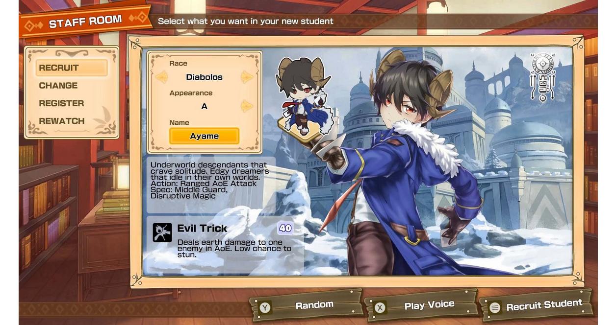 Adventure Academia The Fractured Continent - Nintendo Switch