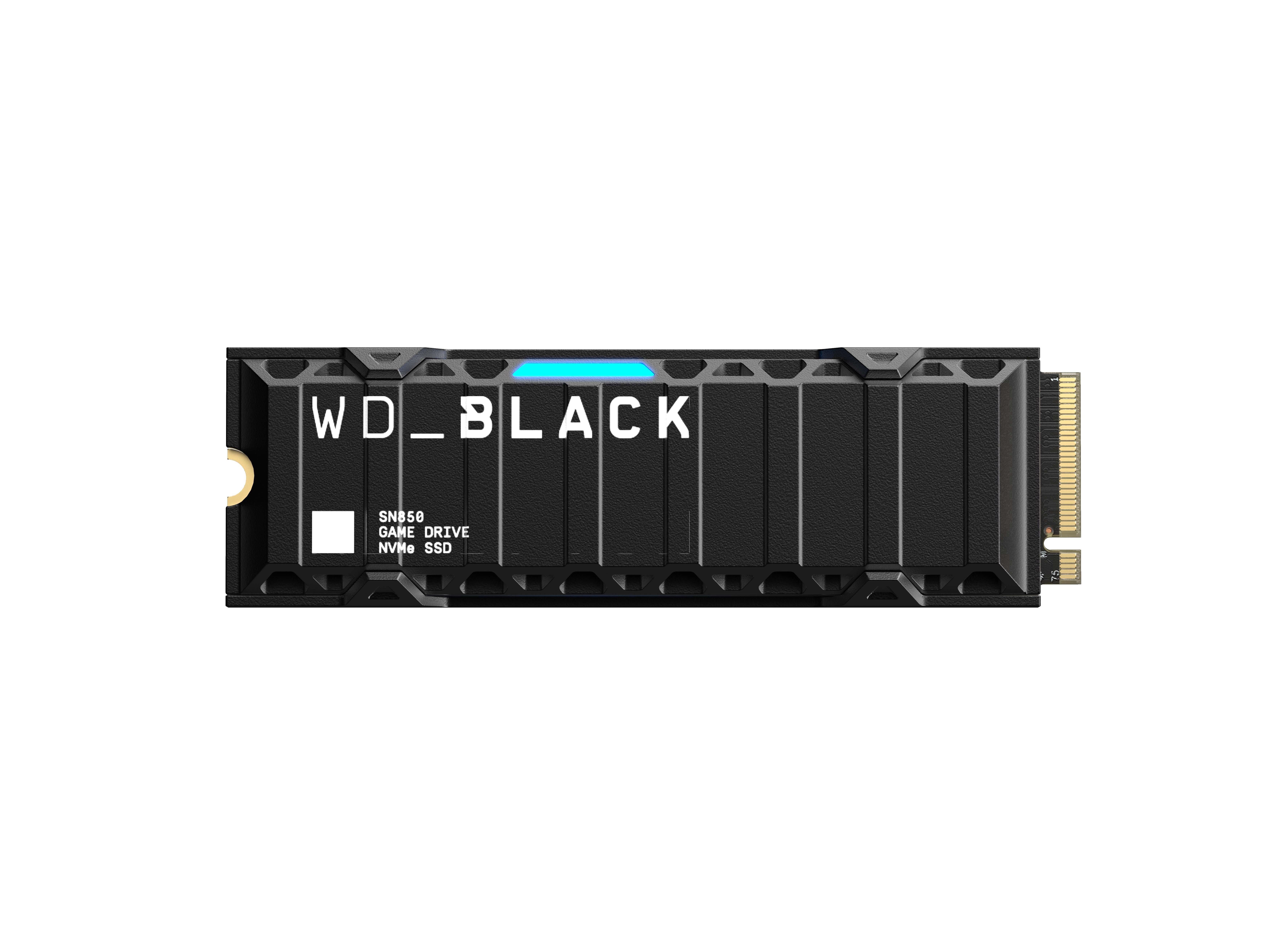WD_BLACK SN850 NVMe SSD PCIe Gen 4 x4 with Heatsink for PlayStation 5 | GameStop