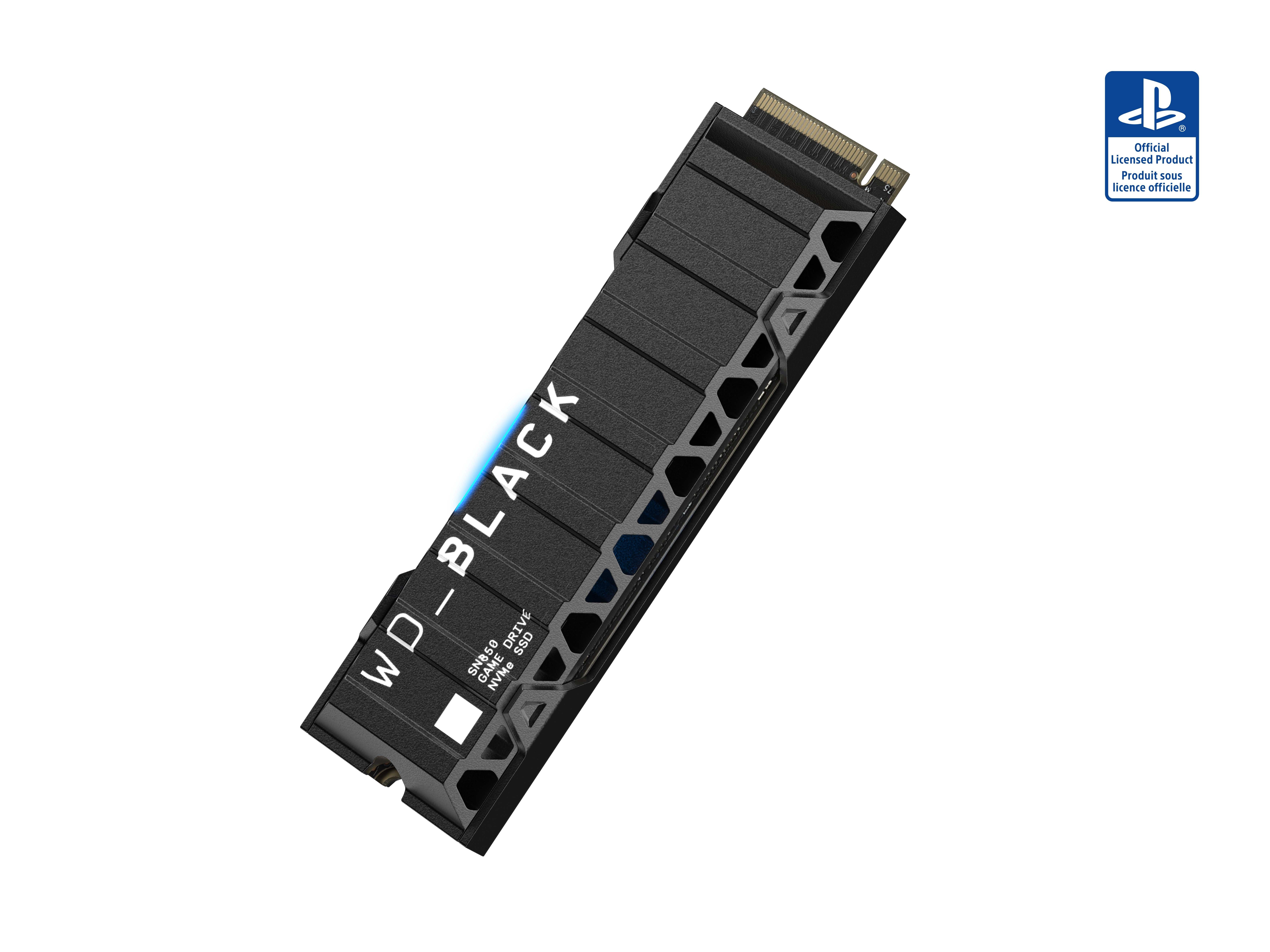 Memória SSD Gamer WD_BLACK SN850X, NVMe de 1TB, Gen4 PCIe