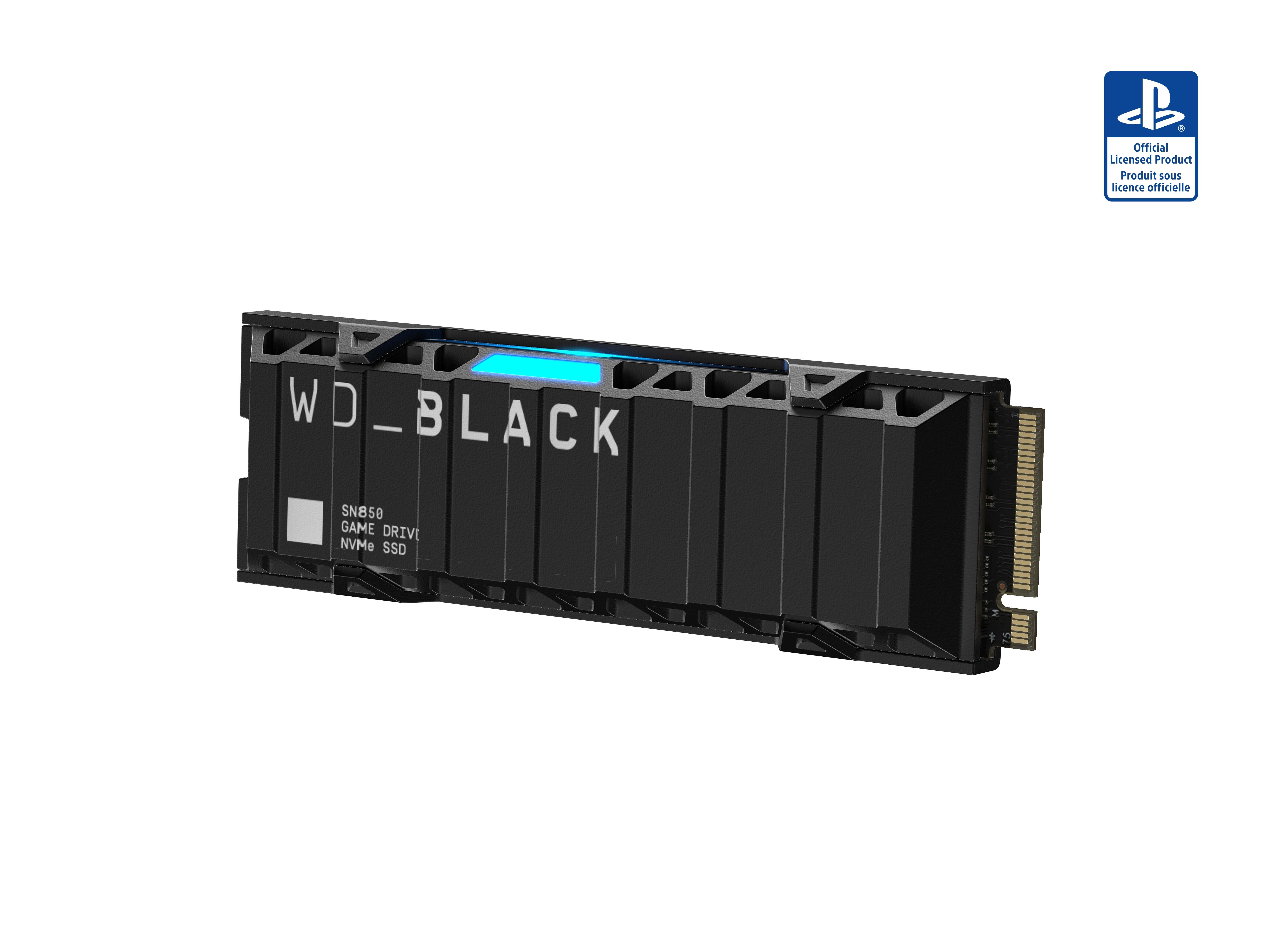 Disque dur SSD pour PS5™, WD_BLACK SN850 NVMe 2 To