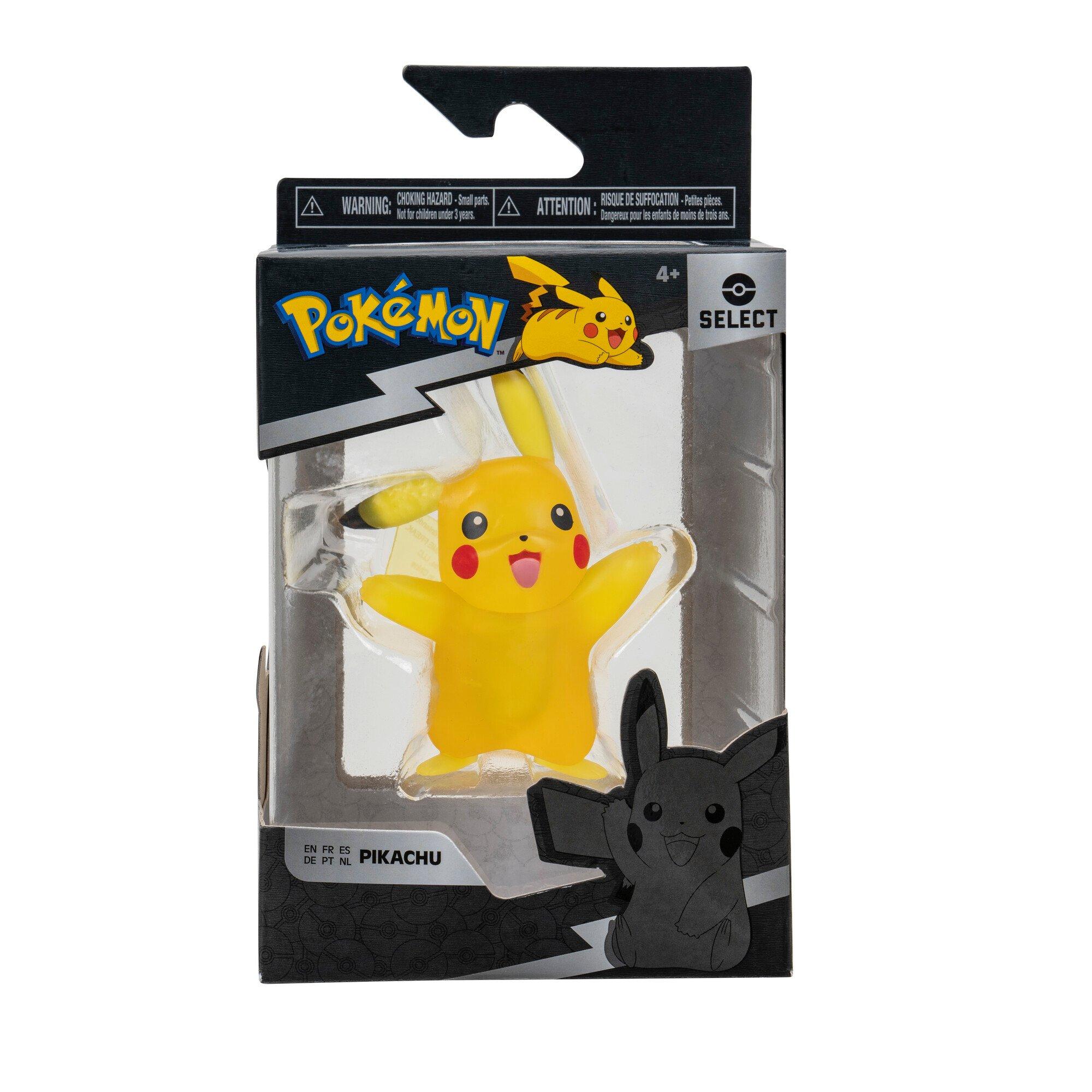 Jazwares Pokemon Select Translucent Pikachu 3in Battle Figure