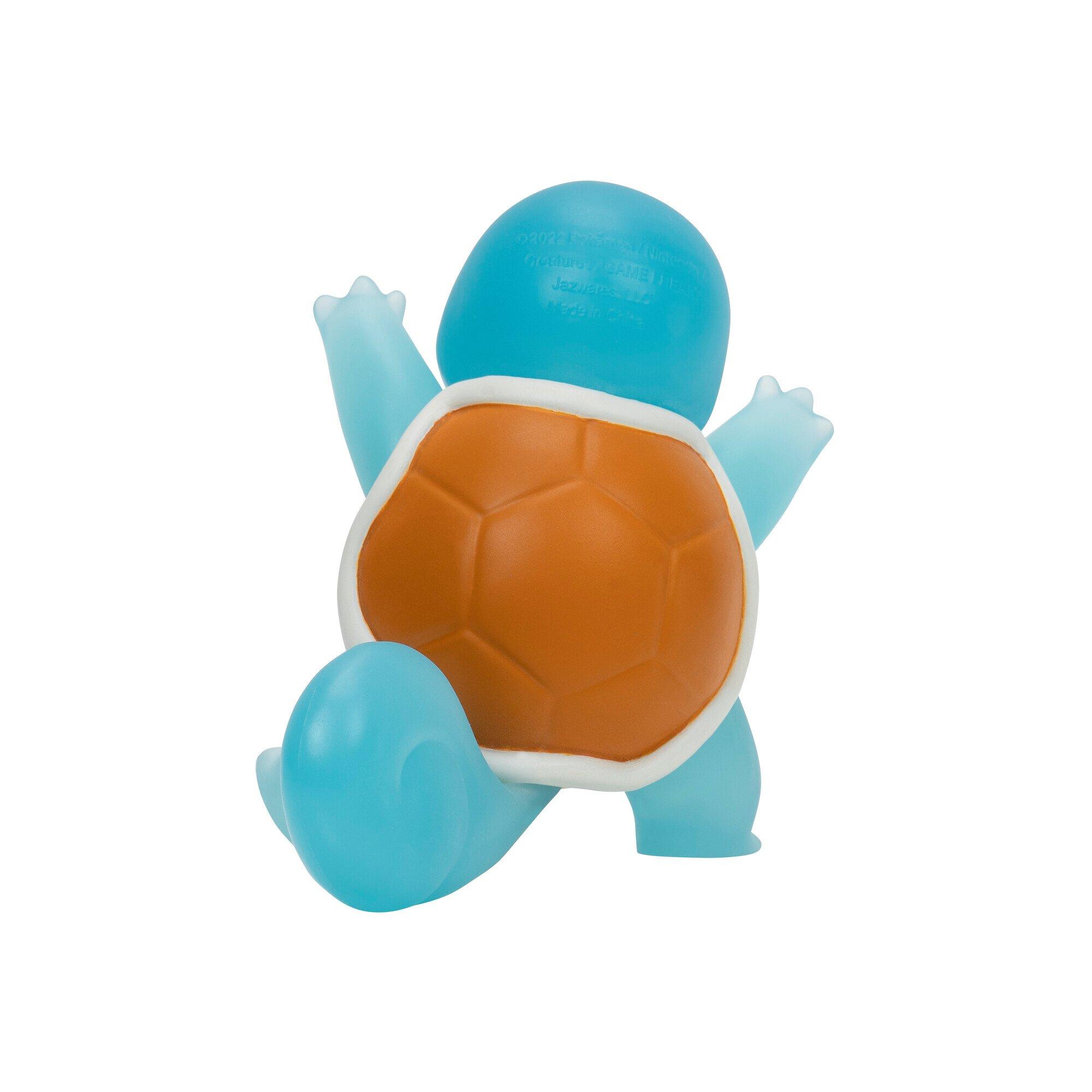Jazwares Pokemon Select Translucent Squirtle 3-in Battle Figure