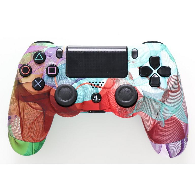 Sony DualShock Wireless Controller for PlayStation 4 - Psychedelic Vector (GameStop Exclusive Design)