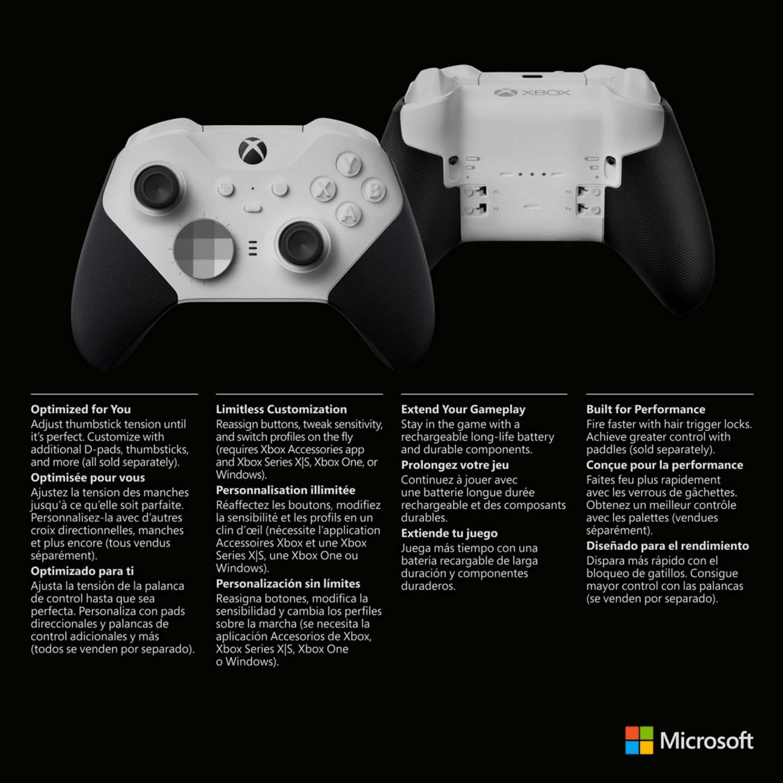 Xbox : une nouvelle manette Elite Series 2 plus abordable, en version Core