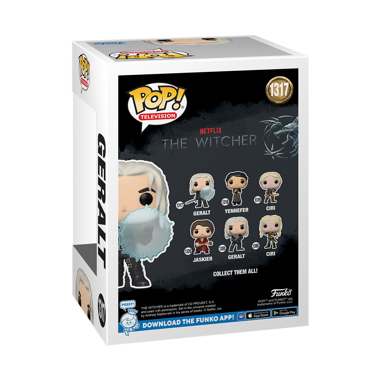 Funko POP! Television: The Witcher Geralt 3.75-in Vinyl Figure