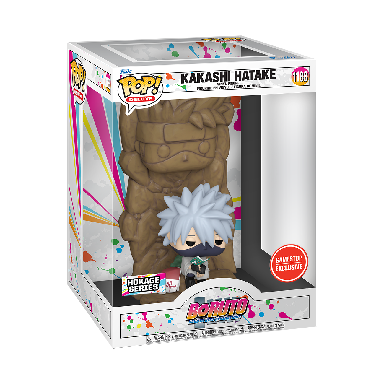 Funko POP! Deluxe Boruto: Naruto Next Generations Kakashi Hatake 8.3-in  Vinyl Figure GameStop Exclusive