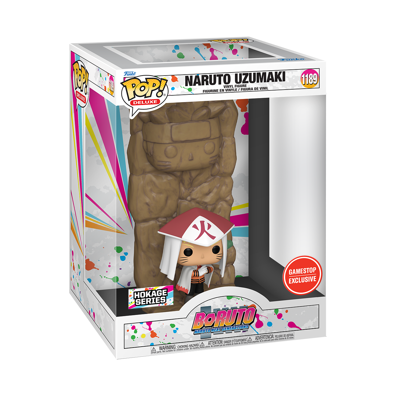 Funko POP! Deluxe: Boruto: Naruto Next Generations Naruto Uzumaki 9-in  Vinyl Figure GameStop Exclusive