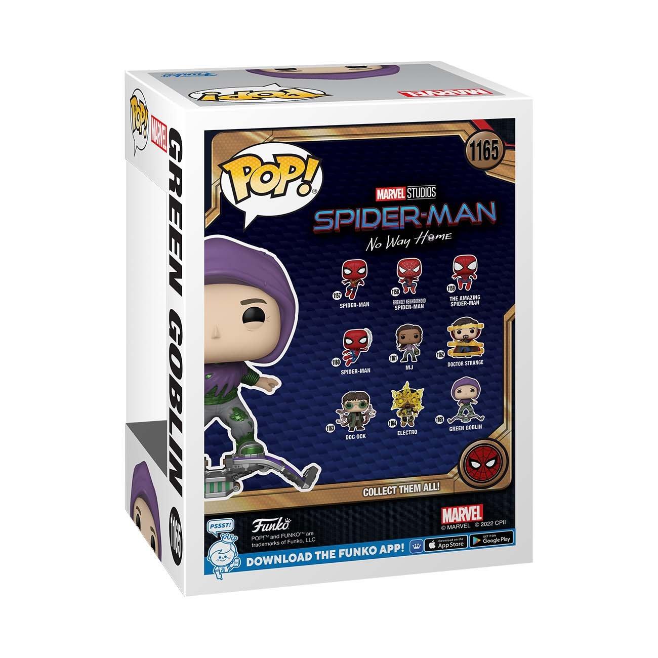 Funko Pop! Spider-Man: No Way Home Green Goblin (Metallic) Vinyl  Bobble-Head - BoxLunch Exclusive