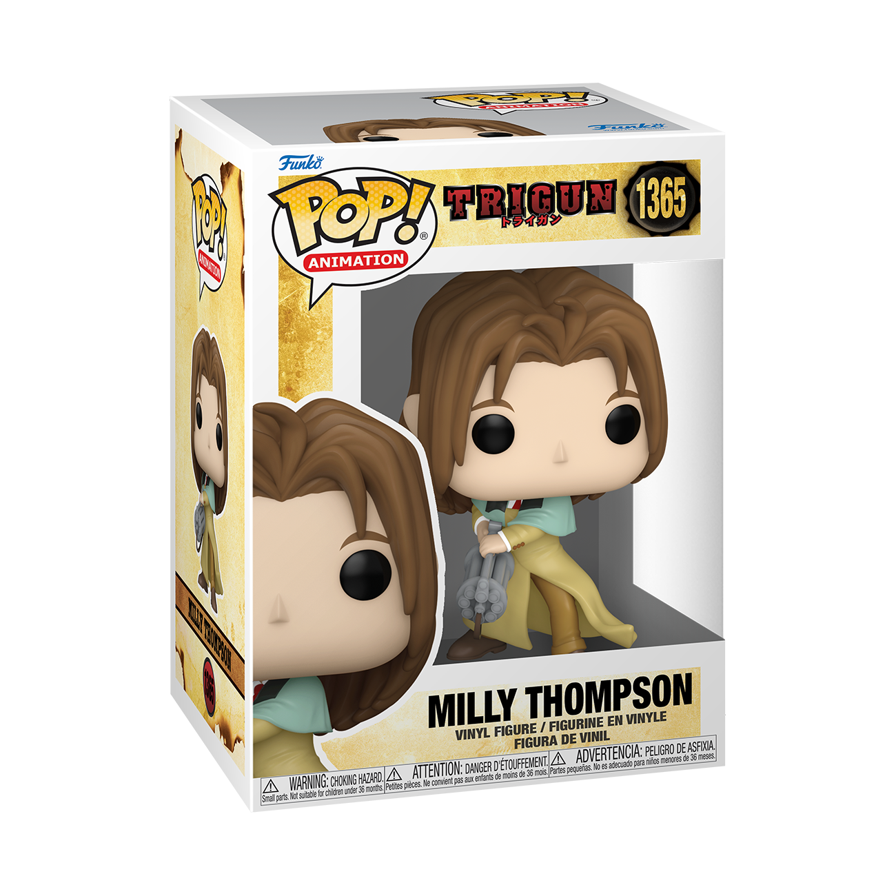 Funko POP! Animation: Trigun Milly Thompson 4-in Vinyl Figure