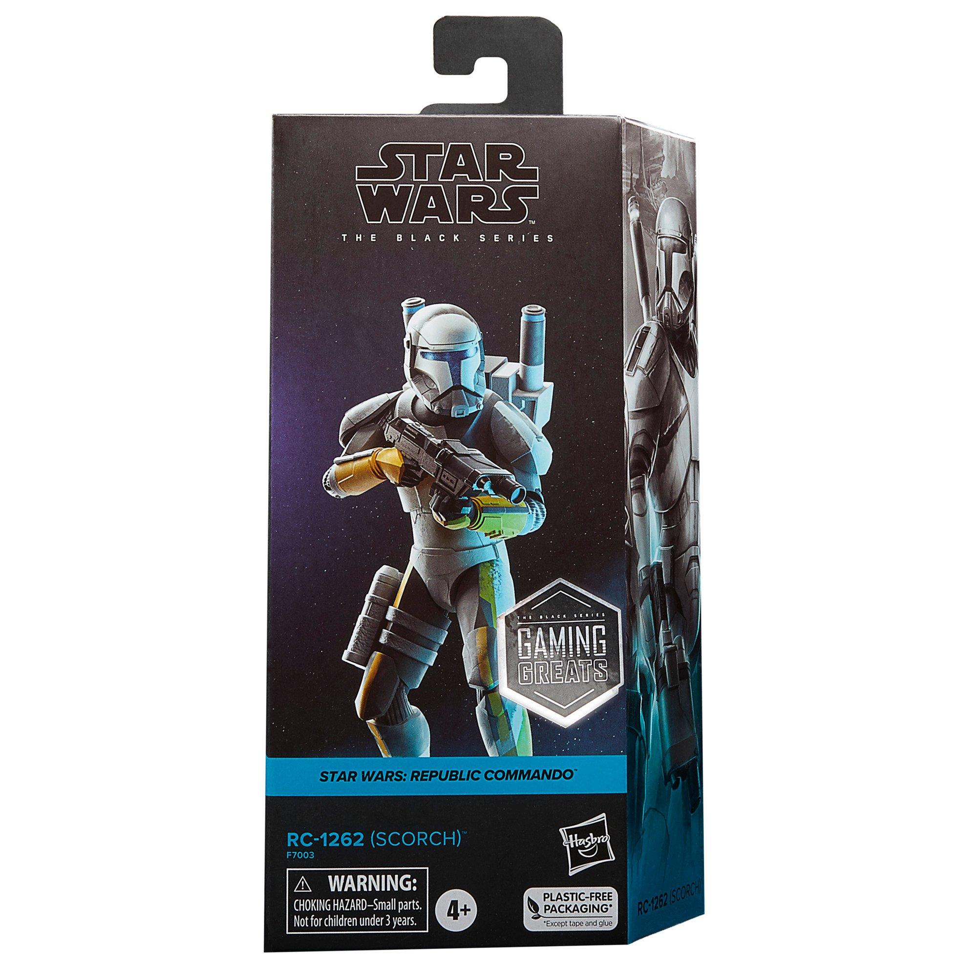 Hasbro The Black Series Gaming Greats Star Wars: Republic Commando RC-1262  (Scorch) 6-in Action Figure GameStop Exclusive