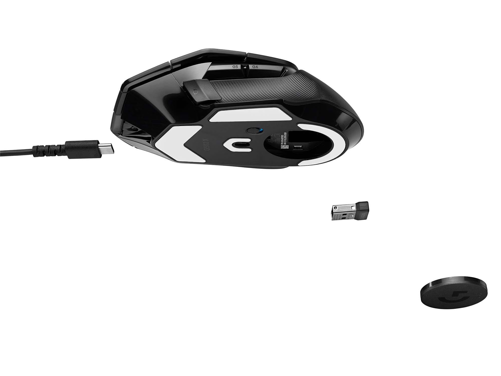 list item 4 of 4 Logitech G502 X LIGHTSPEED Wireless Gaming Mouse - Black