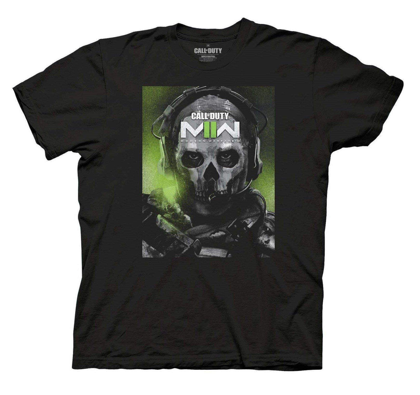 Modern Warfare II Ghost Art Black Crewneck