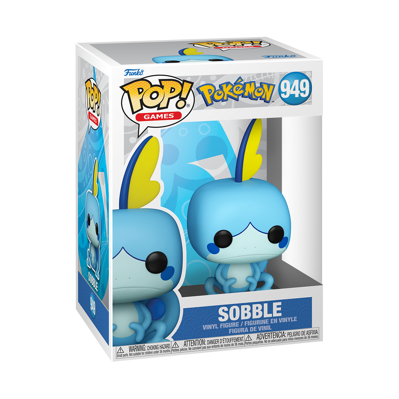 Figurine Pokemon Sobble 4,7 cm