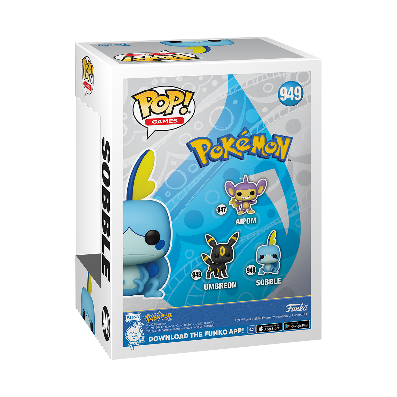 Funko POP! Games: Pokemon Sobble 4-in Vinyl Figure | GameStop