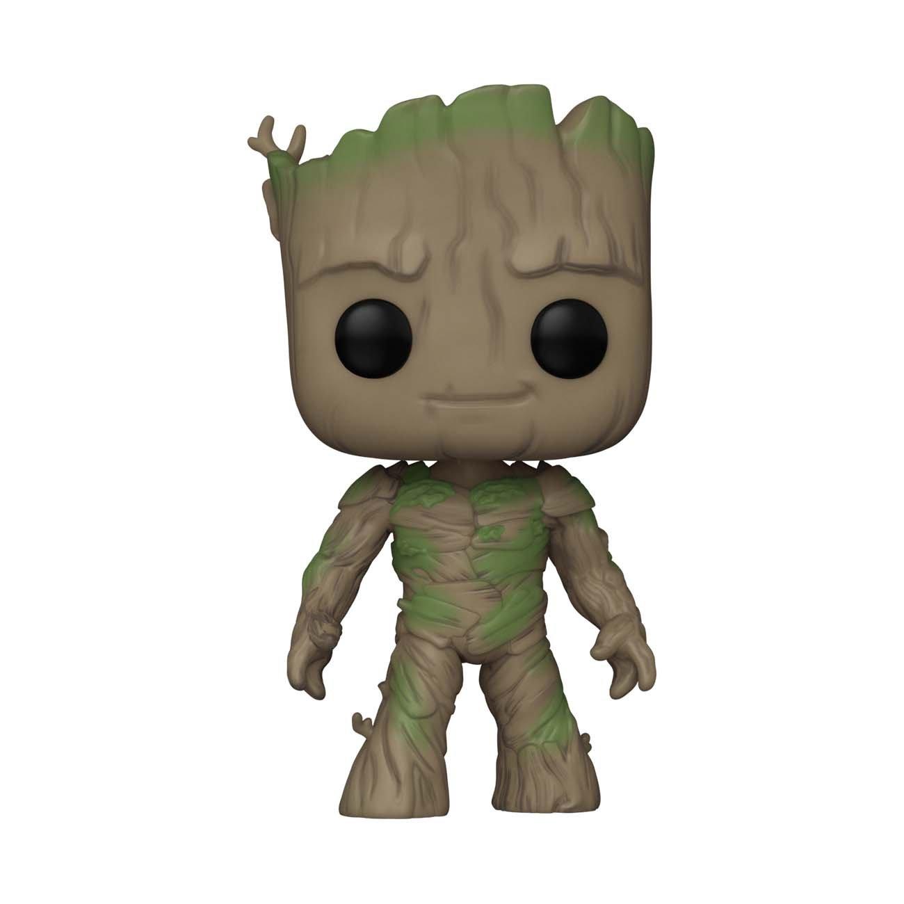 Funko Pop! Marvel Studios: I am Groot: Groot #1056 Bobble-Head Exclusi