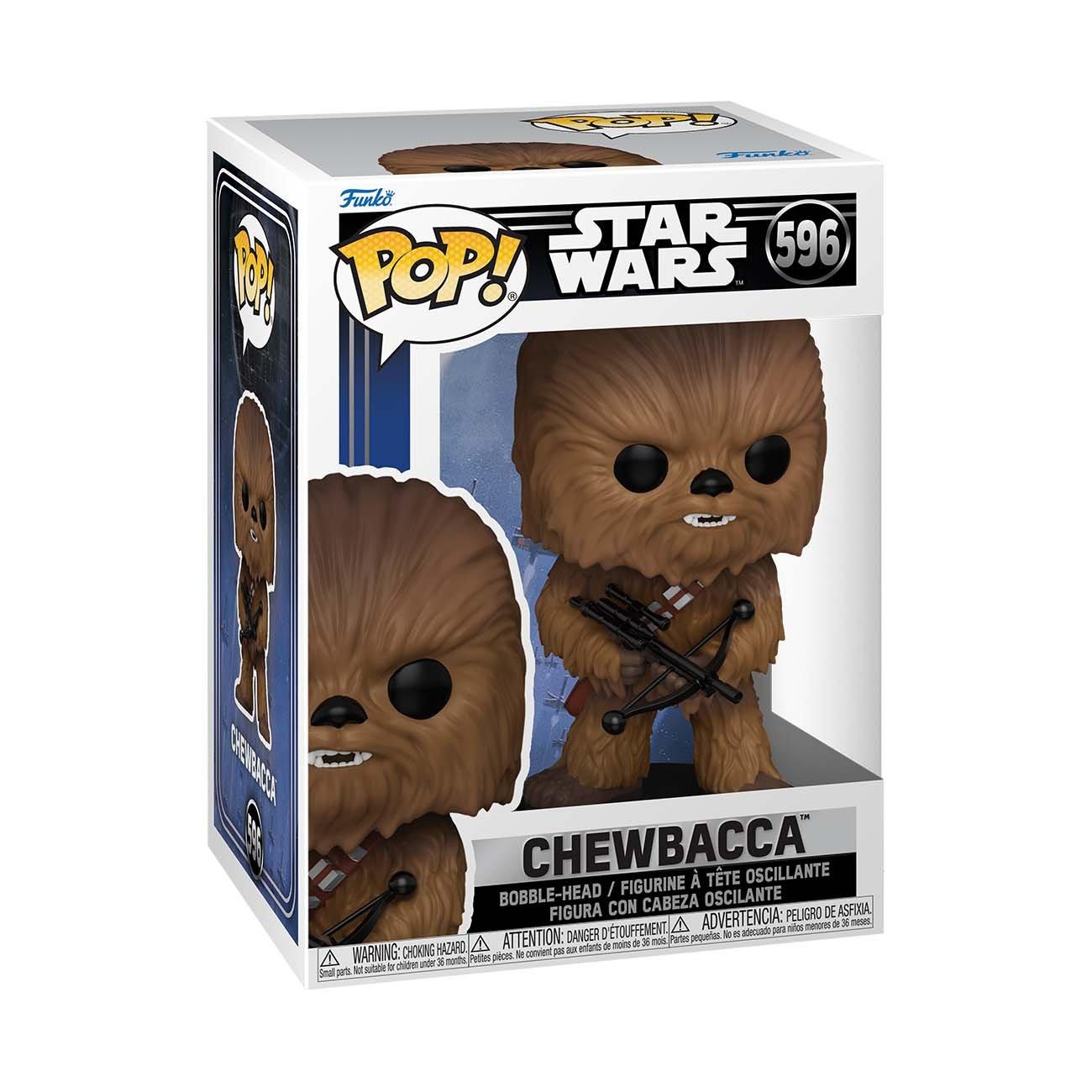 Funko POP! Star Wars: Episode IV - A New Hope Chewbacca 4.8-in Vinyl  Bobblehead